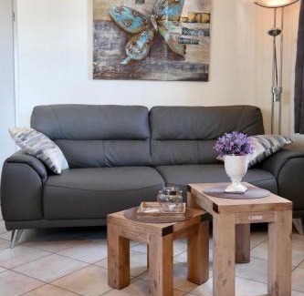 Gross Zicker Apartment | Oceanfront Retreat in Rügen with Scenic Bodden Views