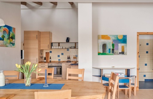 Schwerin Apartment | Oceanfront Retreat at Ferienwohnung Blau - Family Friendly