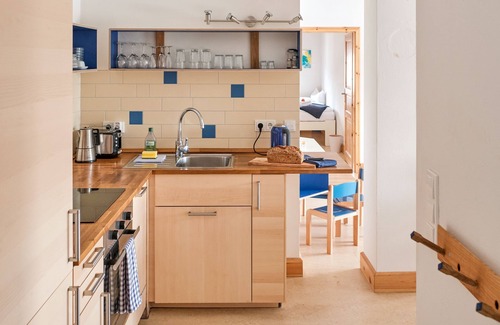Schwerin Apartment | Oceanfront Retreat at Ferienwohnung Blau - Family Friendly