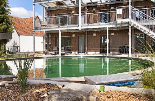 Meßkirch Apartment | Charming Ferienwohnung Bodanrück with Pool & Family Comfort