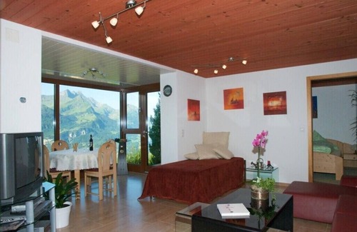 Hasliberg Wasserwendi House | Top-Rated Ferienwohnung Chalet Häsi with Ocean View & Kitchen