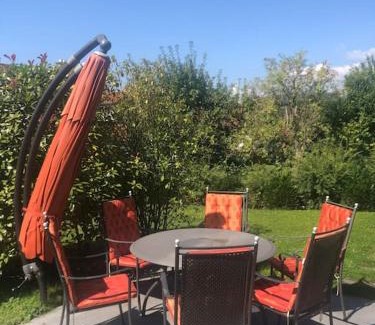 Ludwigshafen Apartment | Serene Retreat with Garden Terrace Near Scenic Lakes