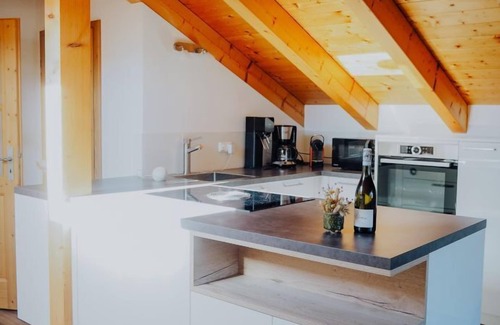 Schneefelden Apartment | Cozy Getaway for Two with Kitchen Amenities