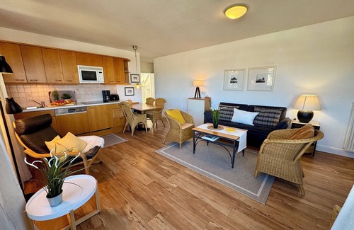 Ostseebad Wustrow Apartment | Seaside Retreat with Limited Ocean View and Top Amenities