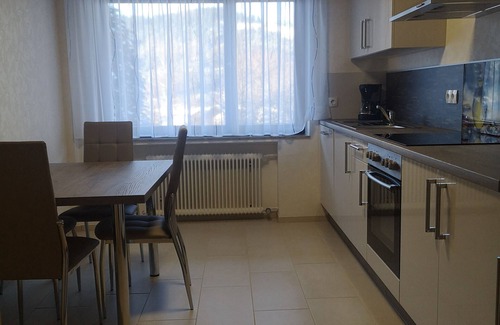 Baiersbronn Condo | Family Retreat with Ocean View and Kitchen Amenities