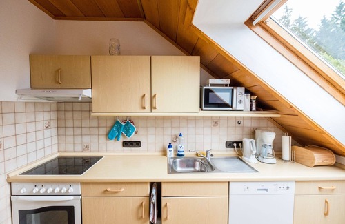 Bad Grund Apartment | Cozy Ferienwohnung Fernblick with Kitchen & Breakfast