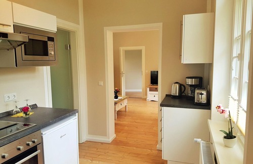 Hasserode Apartment | Top-Rated Ferienwohnung Himmelpforte 2 with Breakfast & Kitchen