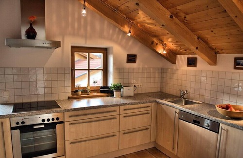 Grabenstatt Apartment | Cozy Penthouse Retreat with Stunning Mountain Views
