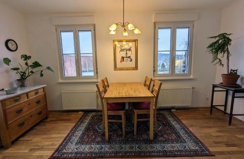 Neukirch Apartment | Elegant Villa Retreat with Restaurant & Family-Friendly Atmosphere