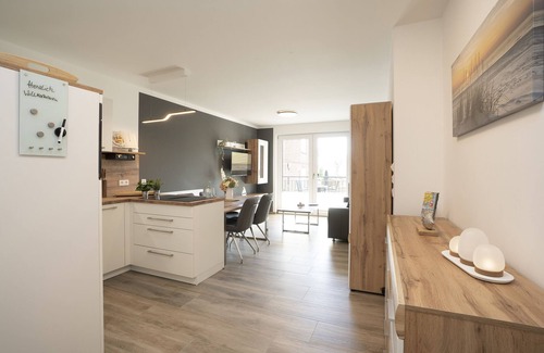 Neustadt in Holstein Apartment | Oceanfront Ferienwohnung Küstenwind with Balcony in Neustadt