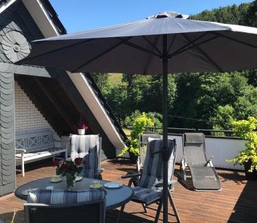 Sorpetal Apartment | Kid-Friendly Retreat at Ferienwohnung Krähling - Rated 9.4/10