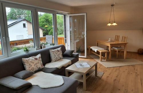Wallenborn Apartment | Pet-Friendly Ferienwohnung Marion with Oceanfront Views