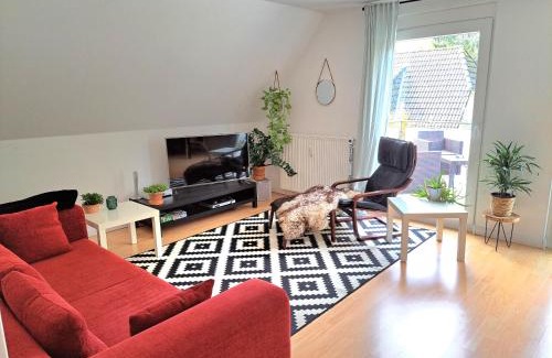Rosengarten Apartment | Welcoming Ferienwohnung Rosengarten - Family-Friendly Stay