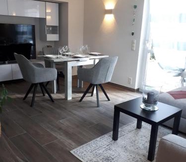Tannenberg Apartment | Oceanfront Escape at Ferienwohnung Rotbuche - Rated 9.9/10