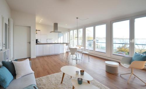 Gross Wittensee Apartment | Oceanfront Escape at Ferienwohnung Seepanorama
