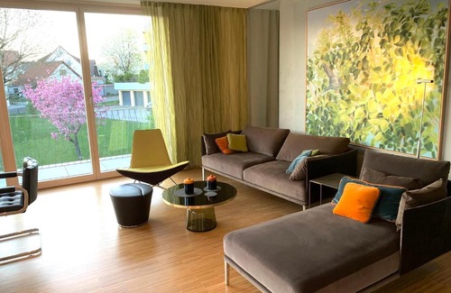 Stetten Apartment | Discover Ferienwohnung triLogie am See - Wheelchair Accessible