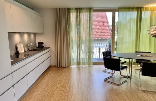 Stetten Apartment | Discover Ferienwohnung triLogie am See - Wheelchair Accessible