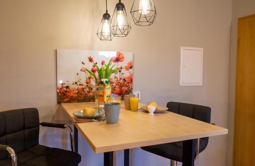 Ilmenau Apartment | Relaxing Retreat at Ferienwohnung Zum Sperberring with Netflix