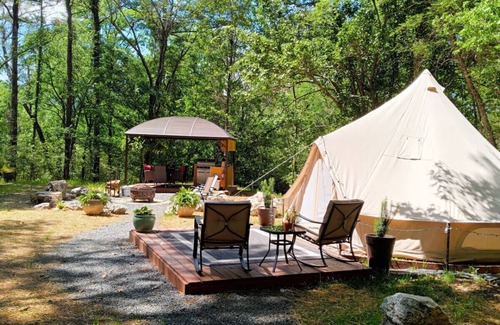Mid America Apartment | Fern Dell: Unforgettable Woodland Glamping Experience!