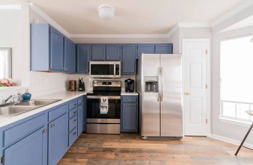 Paw Creek House | Inviting Ballantyne Farmhouse with Pool & Hot Tub
