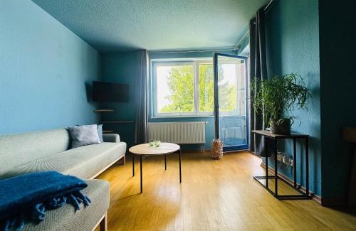 Bastionengurtel Apartment | Fewo A am Theater mit Terrasse und Balkon