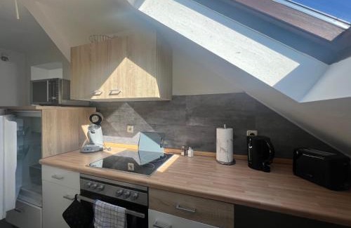 Netzschkau Apartment | Family-Friendly Retreat at FeWo an der Göltzschtalbrücke