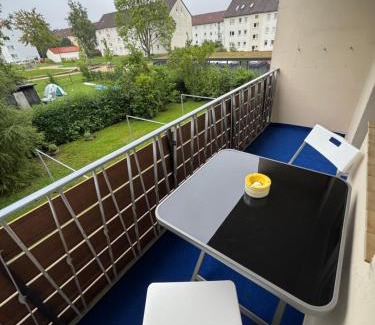 Jurgenohl Apartment | Guest Rated: FeWo Elbo46 with Balcony and Smart TV