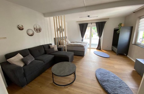 Bischberg Apartment | Pet-Friendly FeWo Kümo II by Regnitz River - Rated 9/10