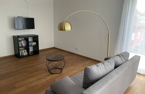 Rheinhausen Apartment | Modern Family Retreat Near Europapark for 4 Guests