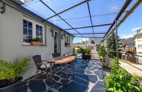 Ruedesheim am Rhein Apartment | Cozy Fewo "Schmiede" in City Center with Great Terrace
