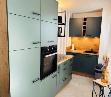 Langen Apartment | Exclusive FeWo SKY21 Langen Apartment in Central Location