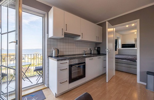 Wassersleben Apartment | fewo1846 - Anne Küste (App. 593)/Studio apartment with balcony and sea view -