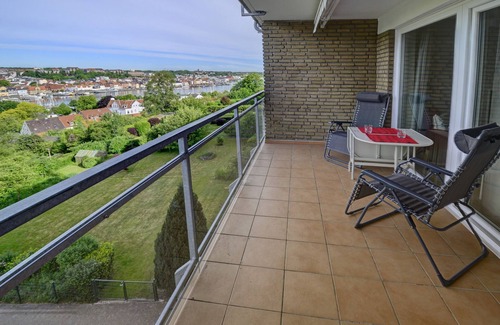 Flensburg Apartment | Modern Studio App at FlensView with Pool & Spa Access