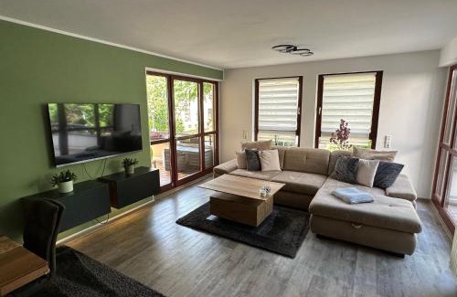 Taucha Apartment | Pet-Friendly Retreat with Garden & Oceanfront Views