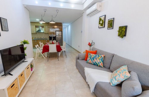 El Moncayo Apartment | Pet-Friendly Retreat with Ocean View at Fidalsa Enjoy Life