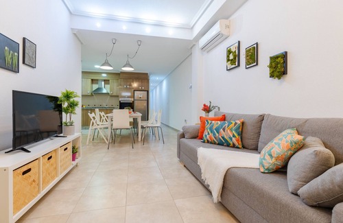 El Moncayo Apartment | Pet-Friendly Retreat with Ocean View at Fidalsa Enjoy Life