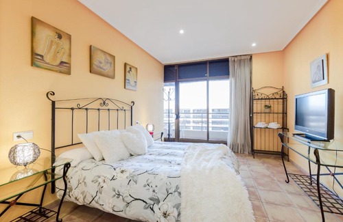 El Moncayo Apartment | Fidalsa Penthouse Solarium: Ocean View & Family Friendly