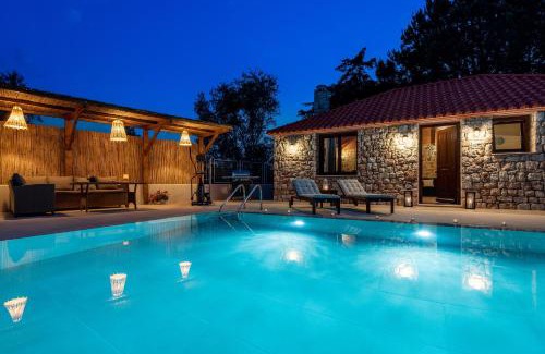 Pastida Villa | Experience Filerolia Stone House: Oceanfront with Pool