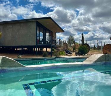 Valle de Guadalupe Cabin | Relax at Finca Cazosa with Ocean Views and a Pool
