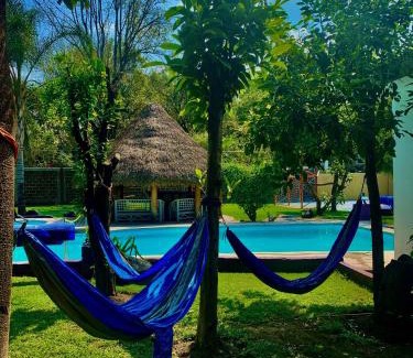 Atlixco Villa | Relax at Finca El Quijote: Poolside Retreat with Ocean Views