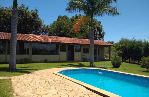 Sorocaba House | Serene Finca Retreat with Pool in Gated Community