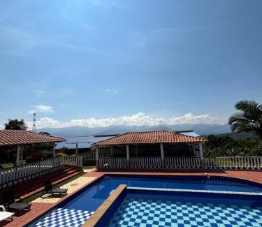 Socorro Cabin | Pet-Friendly Finca Vacacional Guanani with Ocean View Pool