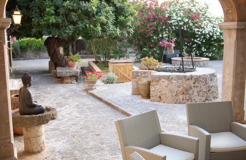 Biniaraix House | Exclusive Finca with Pool, Tennis Court & Mountain Views