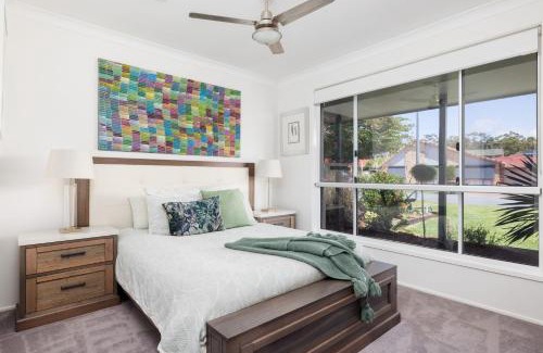 Fingal Bay House | Coastal Retreat at Fingal Shoreline Oasis with Ocean Views