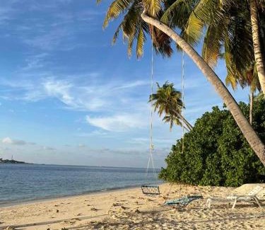 Felidhoo House | Relax at Finolhu Beach Guest House with Private Ocean Views