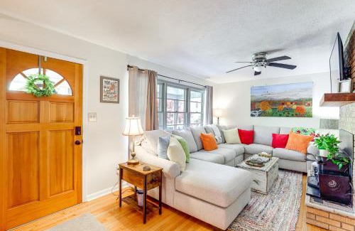 Weaverville House | Family-Friendly Marshall Home with Game Room & Fire Pit