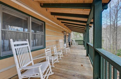 Sylva House | Cozy North Carolina Cabin with Fire Pit & Hot Tub