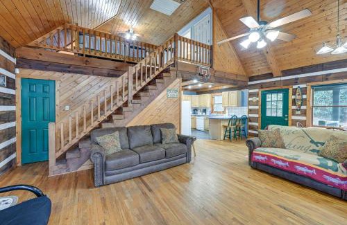 Sylva House | Cozy North Carolina Cabin with Fire Pit & Hot Tub