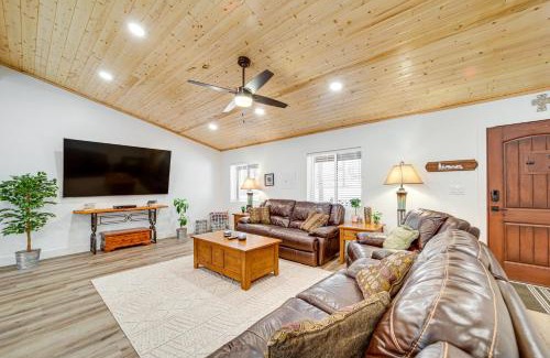 Happy Jack House | Idyllic Happy Jack Cabin: Deck, Views & Trail Access