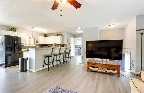 Roach House | Scenic Lake of the Ozarks Retreat with Boat Dock & Views